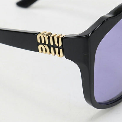 中古 ミュウミュウ サングラス レディース ブランド MIUMIU SMU A07-F ブラック USDMI112934011