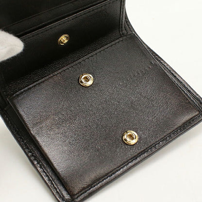 中古 ミュウミュウ 二つ折り財布 二折財布 レディース ブランド MIUMIU マテラッセ レザー 折り財布 5MV204 ブラック USDMI112966011