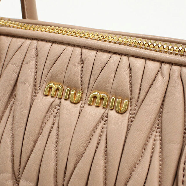 中古 ミュウミュウ ハンドバッグ レディース ブランド MIUMIU マテラッセ 2WAY ピンク USDMI113197011