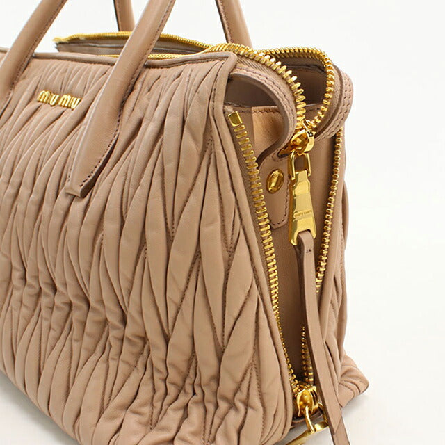 中古 ミュウミュウ ハンドバッグ レディース ブランド MIUMIU マテラッセ 2WAY ピンク USDMI113197011