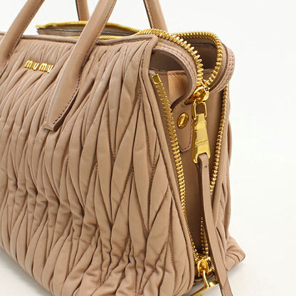 中古 ミュウミュウ ハンドバッグ レディース ブランド MIUMIU マテラッセ 2WAY ピンク USDMI113197011