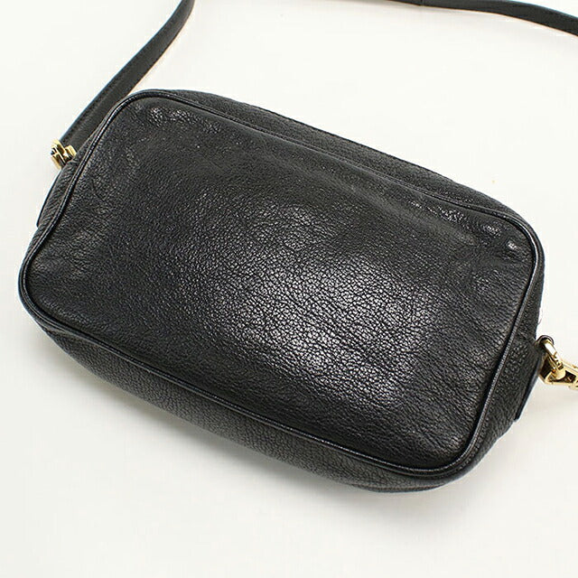 中古 ミュウミュウ 斜め掛け ショルダーバッグ レディース ブランド MIUMIU レザー ブラック USDMI114898011