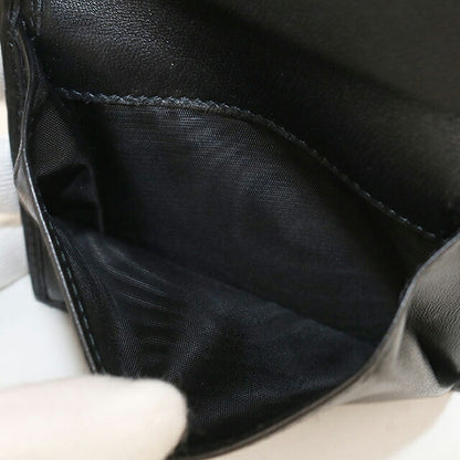 中古 ミュウミュウ 二つ折り財布 二折財布 レディース ブランド MIUMIU マテラッセ レザー 折財布 ブラック USDMI115427011