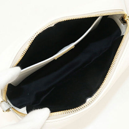 中古 ミュウミュウ ショルダーバッグ レディース ブランド MIUMIU チェーンショルダーバッグ レザー MI115965 ホワイト USDMI115965011