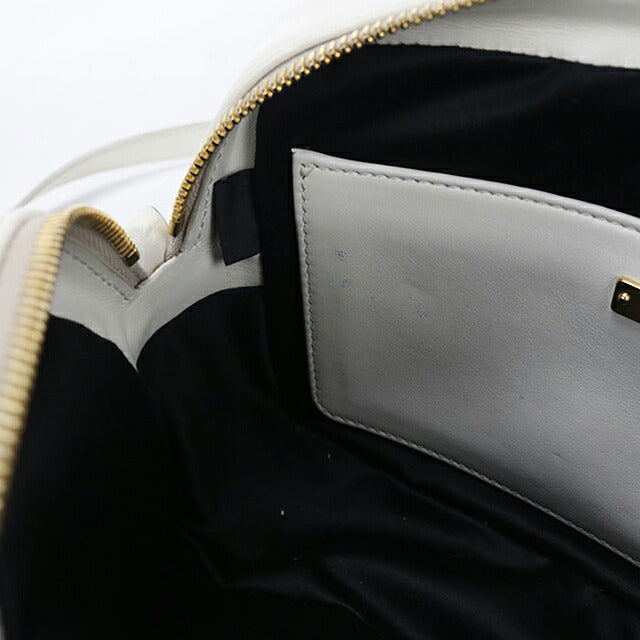 中古 ミュウミュウ ショルダーバッグ レディース ブランド MIUMIU チェーンショルダーバッグ レザー MI115965 ホワイト USDMI115965011