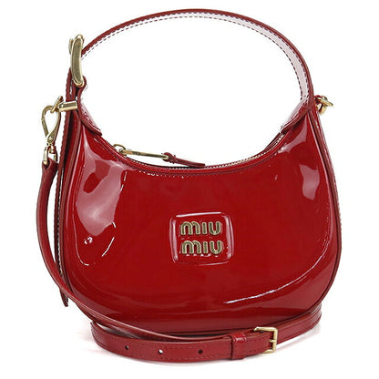 中古 ミュウミュウ ハンドバッグ レディース ブランド MIUMIU ホーボー 5BP084 レッド USDMI116238011