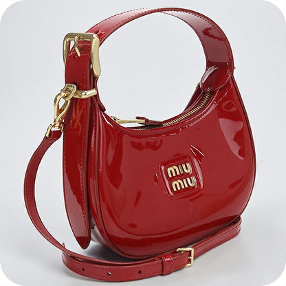 中古 ミュウミュウ ハンドバッグ レディース ブランド MIUMIU ホーボー 5BP084 レッド USDMI116238011