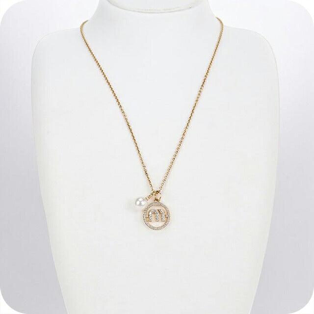 中古 ミュウミュウ ネックレス レディース ブランド MIUMIU 5JC754 ゴールド アクセサリー USDMI116246011