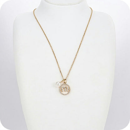 中古 ミュウミュウ ネックレス レディース ブランド MIUMIU 5JC754 ゴールド アクセサリー USDMI116246011