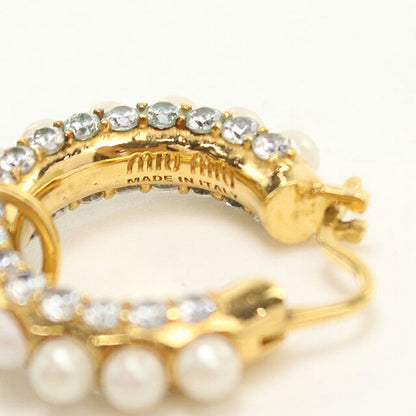 中古 ミュウミュウ ピアス レディース ブランド MIUMIU   5JO654 ゴールド アクセサリー USDMI116525011