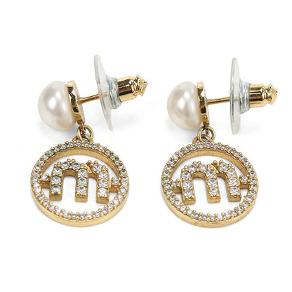 中古 ミュウミュウ ピアス レディース ブランド MIUMIU   5JO647 2DAM ゴールド アクセサリー USDMI120055011