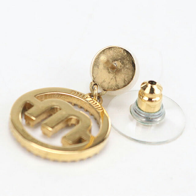 中古 ミュウミュウ ピアス レディース ブランド MIUMIU   5JO647 2DAM ゴールド アクセサリー USDMI120055011