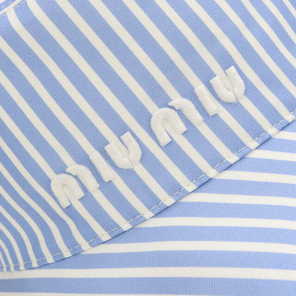 中古 ミュウミュウ ハット レディース ブランド MIUMIU バケットハット 5HC196 2DPN ブルー 帽子 USDMI94854011