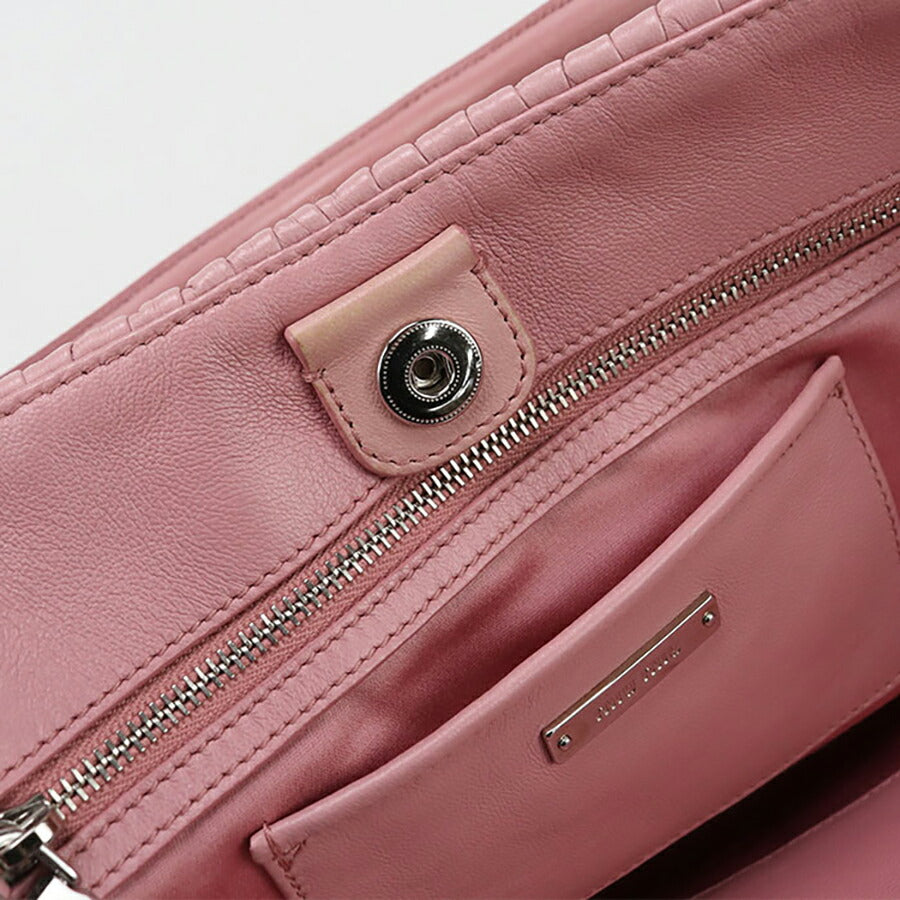 中古 ミュウミュウ トートバッグ レディース ブランド MIUMIU マテラッセ 2WAY レザー ピンク バッグ USDMI96905011