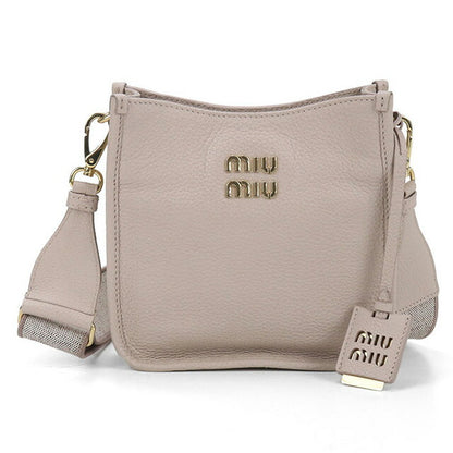 中古 ミュウミュウ 斜め掛け ショルダーバッグ レディース ブランド MIUMIU ヴィッテロダイノ レザー 5BC137 ピンク バッグ USDMI97946011