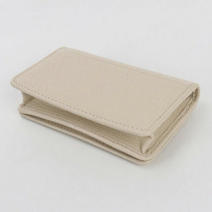 中古 ミュウミュウ 名刺入れ レディース ブランド MIUMIU レザー ベージュ 小物 USDMI99344011