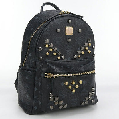 Used MCM backpack ladies brand MCM backpack MMK6SVE19 BK001 black bag USDMM100971011