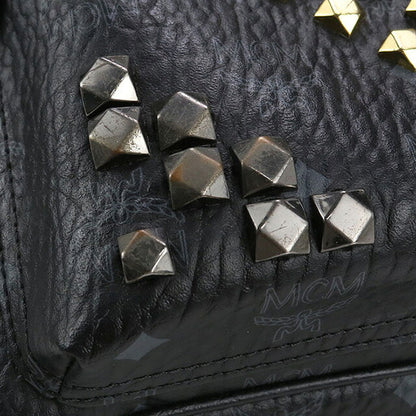 Used MCM backpack ladies brand MCM backpack MMK6SVE19 BK001 black bag USDMM100971011