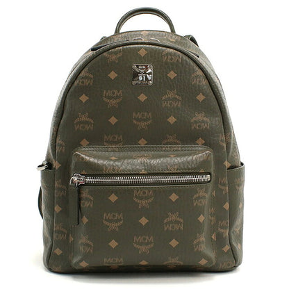 中古 エムシーエム リュック ユニセックス ブランド MCM アレン バックパック MMKAAVE17JH001 カーキ USDMM107739011