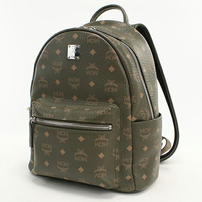 中古 エムシーエム リュック ユニセックス ブランド MCM アレン バックパック MMKAAVE17JH001 カーキ USDMM107739011