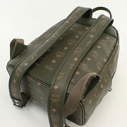 中古 エムシーエム リュック ユニセックス ブランド MCM アレン バックパック MMKAAVE17JH001 カーキ USDMM107739011