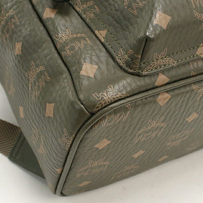 中古 エムシーエム リュック ユニセックス ブランド MCM アレン バックパック MMKAAVE17JH001 カーキ USDMM107739011