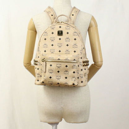 Used MCM backpack ladies brand MCM backpack MMK6SVE37 IG001 Beige USDMM108646011