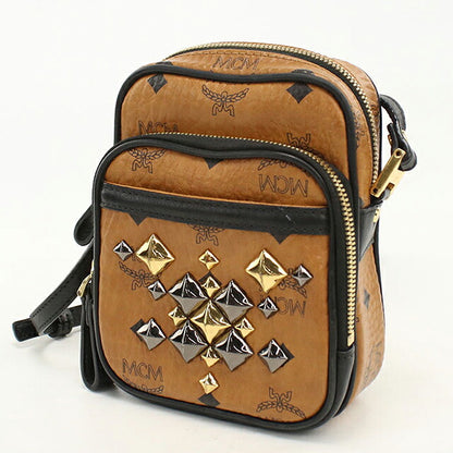 中古 エムシーエム ショルダーバッグ ユニセックス ブランド MCM ヴィセトス  MMM4AVE54 CO001 ブラウン USDMM115132011