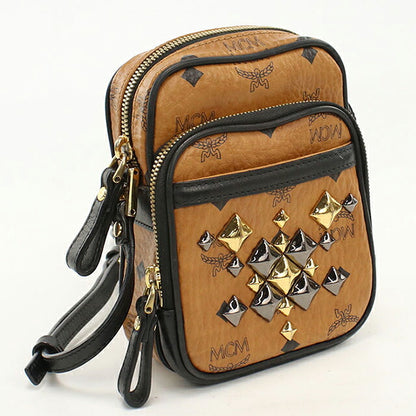 中古 エムシーエム ショルダーバッグ ユニセックス ブランド MCM ヴィセトス  MMM4AVE54 CO001 ブラウン USDMM115132011
