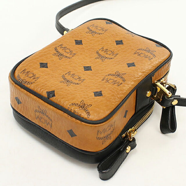 中古 エムシーエム ショルダーバッグ ユニセックス ブランド MCM ヴィセトス  MMM4AVE54 CO001 ブラウン USDMM115132011