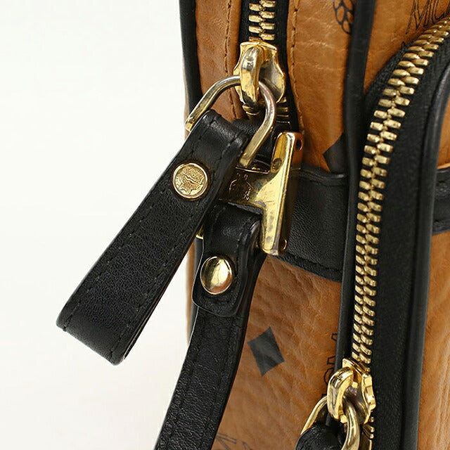 中古 エムシーエム ショルダーバッグ ユニセックス ブランド MCM ヴィセトス  MMM4AVE54 CO001 ブラウン USDMM115132011