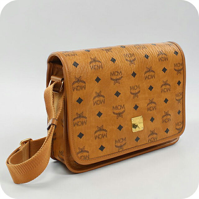 二手 MCM 单肩包 男士品牌 MCM MMMAAKC03C0001 棕色 USDMM115722011