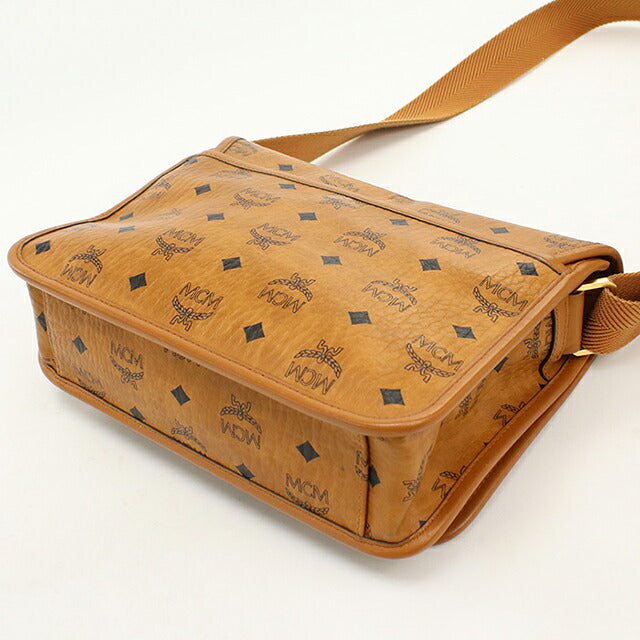 二手 MCM 单肩包 男士品牌 MCM MMMAAKC03C0001 棕色 USDMM115722011
