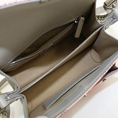 Used MCM shoulder bag ladies brand MCM chain leather MWRBAF002PZ001 pink USDMM118205011