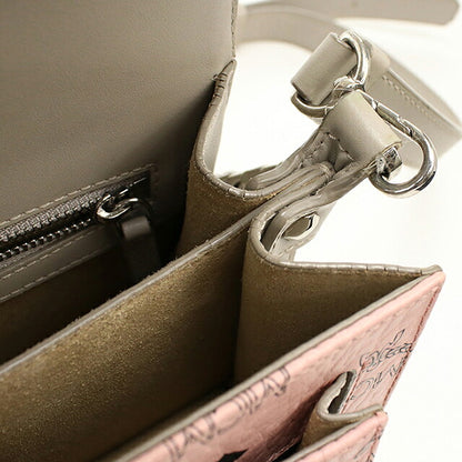 Used MCM shoulder bag ladies brand MCM chain leather MWRBAF002PZ001 pink USDMM118205011
