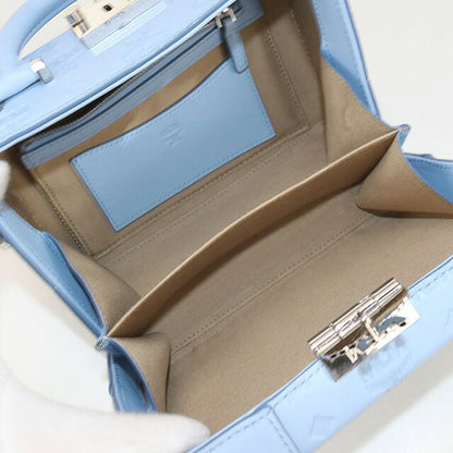 中古 エムシーエム ハンドバッグ レディース ブランド MCM 2WAYハンドバッグ レザー MWR9SBF25 ブルー バッグ USDMM96987011