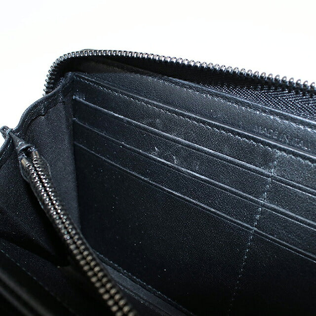 中古 モンブラン 長財布ラウンドファスナー メンズ ブランド MONTBLANC   レザー 128639 ブラック USDMOB118105011