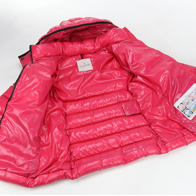 中古 モンクレール ダウンジャケット レディース ブランド MONCLER BADY 4685805 68950 ピンク ウェア USDMON100565011