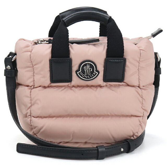 中古 モンクレール ハンドバッグ レディース ブランド MONCLER MICRO CARADOC 2WAY 5L00009 M4422 ピンク バッグ USDMON105245011