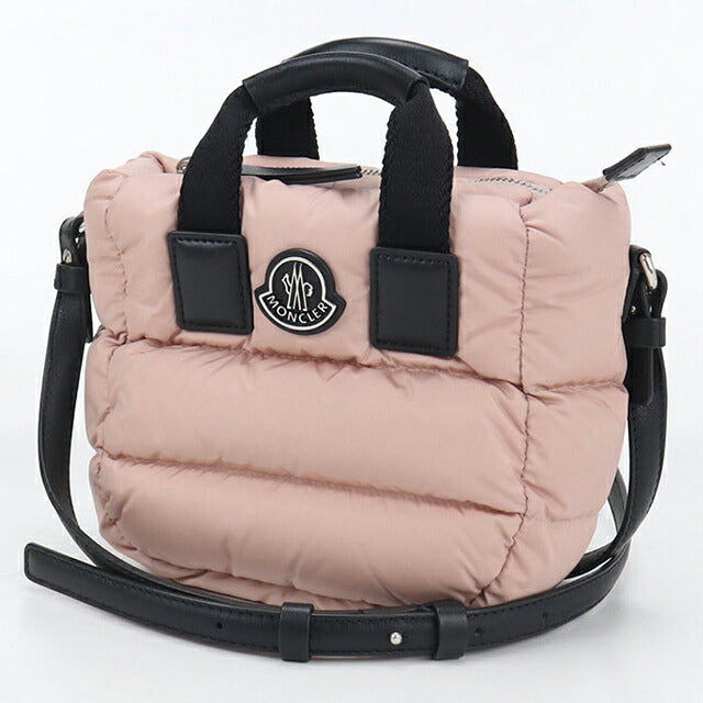 中古 モンクレール ハンドバッグ レディース ブランド MONCLER MICRO CARADOC 2WAY 5L00009 M4422 ピンク バッグ USDMON105245011