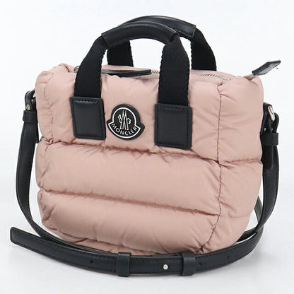 中古 モンクレール ハンドバッグ レディース ブランド MONCLER MICRO CARADOC 2WAY 5L00009 M4422 ピンク バッグ USDMON105245011