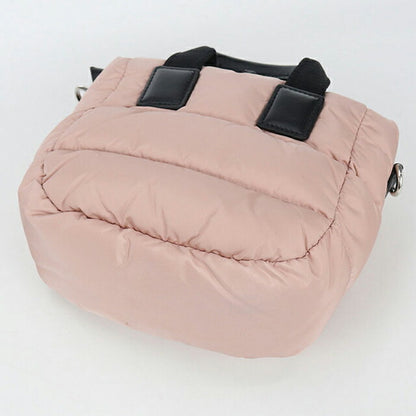 中古 モンクレール ハンドバッグ レディース ブランド MONCLER MICRO CARADOC 2WAY 5L00009 M4422 ピンク バッグ USDMON105245011