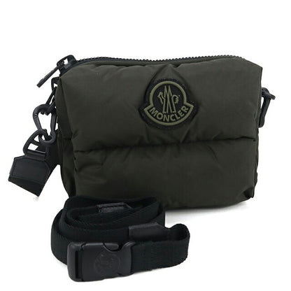 二手 Moncler 单肩包 男士品牌 MONCLER LEGERE CROSSBODY 2WAY 5L51000 02SZS 卡其色包 USDMON105916011