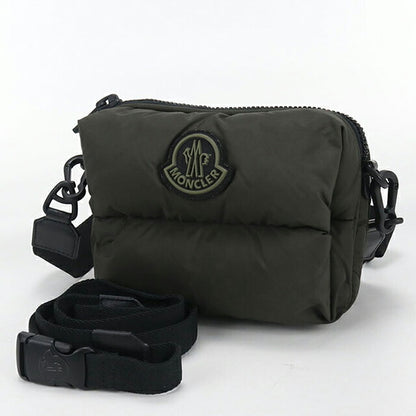 二手 Moncler 单肩包 男士品牌 MONCLER LEGERE CROSSBODY 2WAY 5L51000 02SZS 卡其色包 USDMON105916011