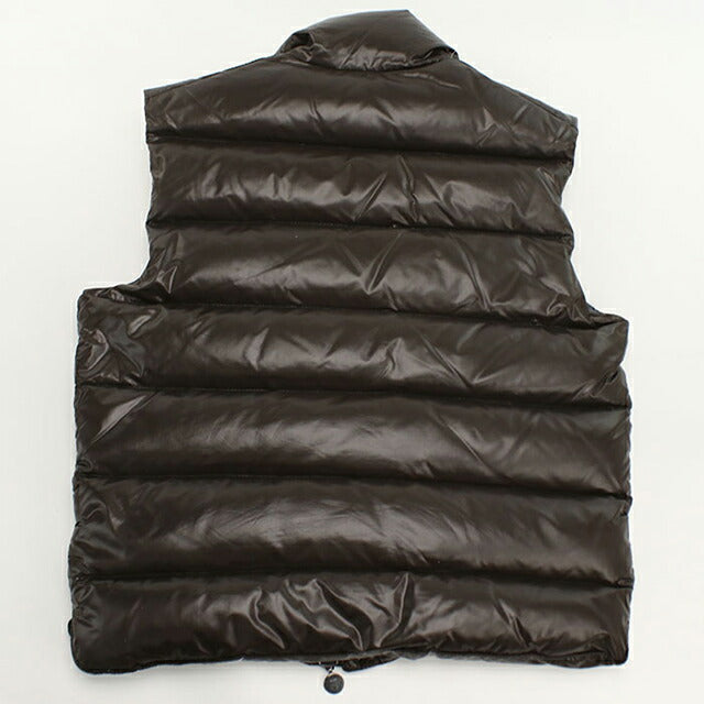 中古 モンクレール ベスト メンズ ブランド MONCLER TIB GILET 4335005 68950 ブラウン ウェア USDMON108153011