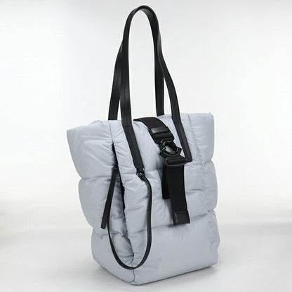 中古 モンクレール トートバッグ レディース ブランド MONCLER XANDER TOTE SMALL 5D00002 M2423 ブルー USDMON115759011