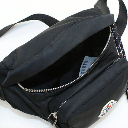 中古 モンクレール ボディバッグ ユニセックス ブランド MONCLER  FELICIE 5M70000 02SA9 ブラック USDMON118509011