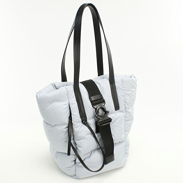 中古 モンクレール トートバッグ ユニセックス ブランド MONCLER  XANDERTOTE SMALL 5D00002 M2423 ブルー USDMON119198011