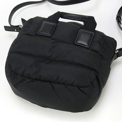 中古 モンクレール ハンドバッグ レディース ブランド MONCLER MICRO CARADOC 2WAY 5L00009 M4422 ブラック バッグ USDMON91851011