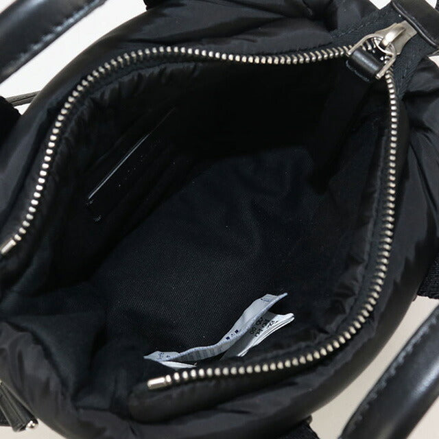 中古 モンクレール ハンドバッグ レディース ブランド MONCLER MICRO CARADOC 2WAY 5L00009 M4422 ブラック バッグ USDMON91851011